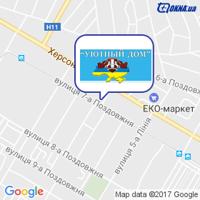 Затишний дім на мапі Затишний дім на мапі