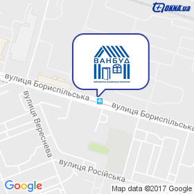 ВАНБУД на мапі ВАНБУД на мапі
