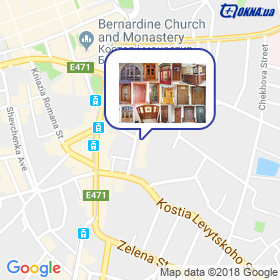 Vikna Dveri dlya oseli on the map