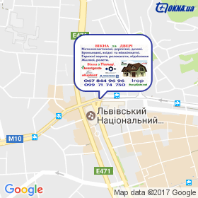 Вікна & двері на мапі Вікна & двері на мапі