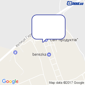 Вентана плюс на мапі Вентана плюс на мапі