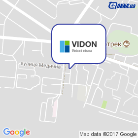 VIDON на мапі VIDON на мапі
