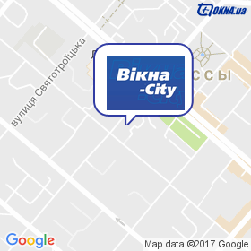 Вікна-City на карте Вікна-City на карте