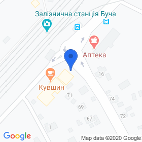 Вікна Приірпіння на карте Вікна Приірпіння на карте