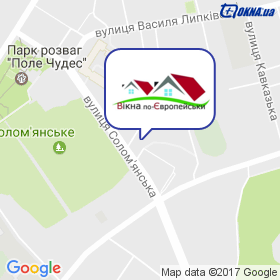 Вікна по-європейськи на мапі