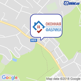 Віконна Фабрика на мапі Віконна Фабрика на мапі