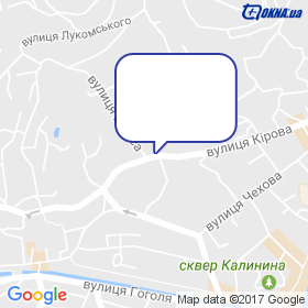 ВІКНА КОРСА на карте ВІКНА КОРСА на карте