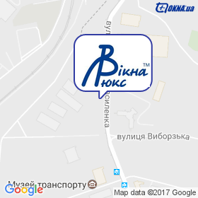 Вікна-Люкс ТМ на мапі Вікна-Люкс ТМ на мапі