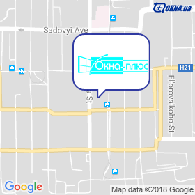 Okna-plyus on the map Okna-plyus on the map