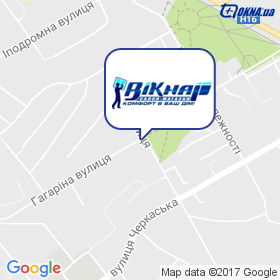 Вікнар на мапі Вікнар на мапі