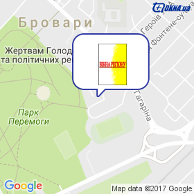 ВІКНА РЕГІОНУ на мапі ВІКНА РЕГІОНУ на мапі