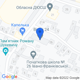 Рехау ИксВайЗет (ФОП Тынив Р. В.) on the map Рехау ИксВайЗет (ФОП Тынив Р. В.) on the map