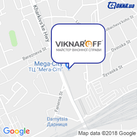 Viknar’Off, predstavytel'stvo on the map Viknar’Off, predstavytel'stvo on the map