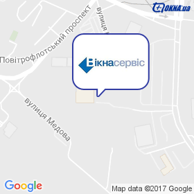 Вікнасервіс на мапі Вікнасервіс на мапі