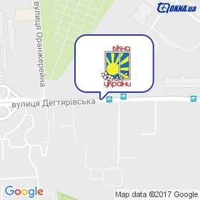 ВФ Вікна України на мапі ВФ Вікна України на мапі