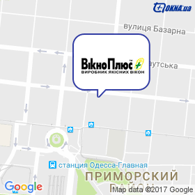 ВікноПлюс, представительство на карте
