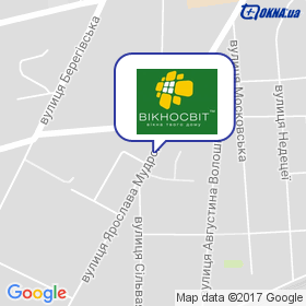 Вікносвіт на карте Вікносвіт на карте