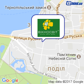 Вікносвіт на мапі Вікносвіт на мапі