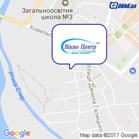 ВікноЦентр на мапі ВікноЦентр на мапі