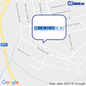 Vikonda Kyiv – Kyivska obl. on the map Vikonda Kyiv – Kyivska obl. on the map