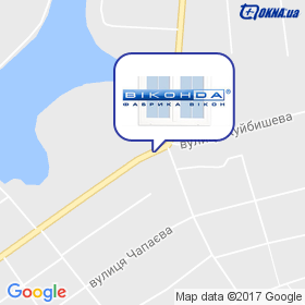 Віконда, фірмовий салон на мапі