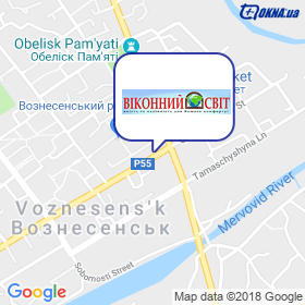 Vikonnyy Svit on the map