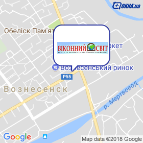 Вiконний Свiт на карте