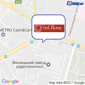 ВинОкна на карте ВинОкна на карте