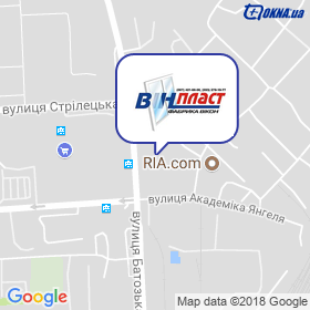 Винпласт на карте Винпласт на карте