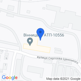 ВінВертикаль на мапі ВінВертикаль на мапі
