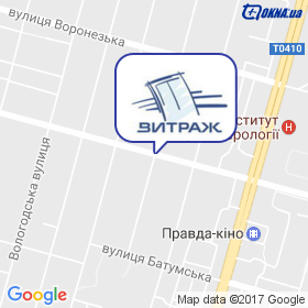 Вітраж на мапі Вітраж на мапі