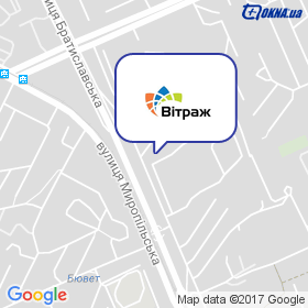 Вітраж на мапі Вітраж на мапі