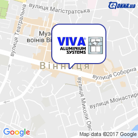 Віва-Алюмініум Сістемс на мапі