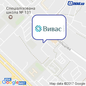 Вівас на мапі Вівас на мапі