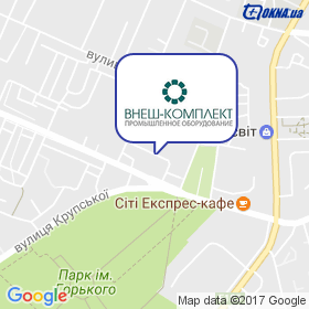 Зовніш-Комплект на мапі Зовніш-Комплект на мапі