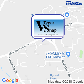 Vorota Shop on the map