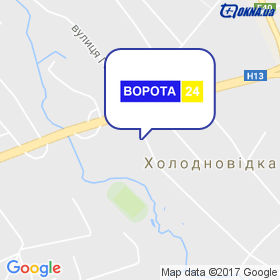 Ворота 24 на мапі