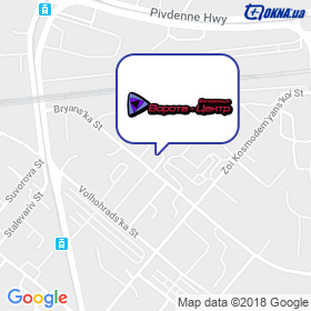 Vorota-Tsentr Zaporozh'e on the map Vorota-Tsentr Zaporozh'e on the map