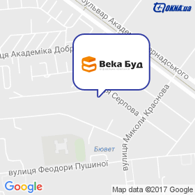 Века Буд на мапі Века Буд на мапі