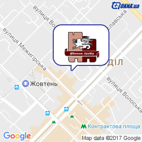 ВІКОННА ГІЛЬДІЯ на мапі ВІКОННА ГІЛЬДІЯ на мапі