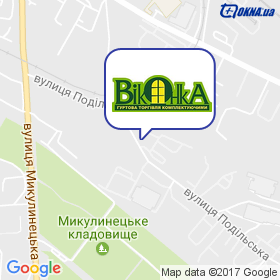 Віконка на мапі