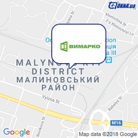 Vymarko on the map Vymarko on the map