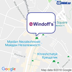 Windoff's on the map Windoff's on the map