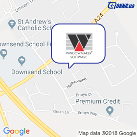 Windowmaker Software Ltd on the map Windowmaker Software Ltd on the map