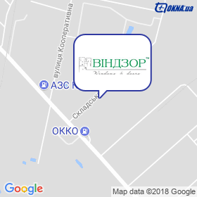 Виндзор на карте