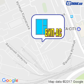 ВІП-АС-CЕРВІС на мапі ВІП-АС-CЕРВІС на мапі