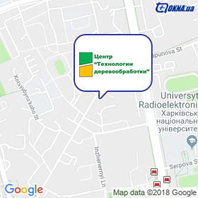 Technologii Derevoobrobky on the map