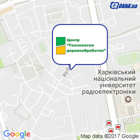 Центр Технології Деревообробки на мапі Центр Технології Деревообробки на мапі