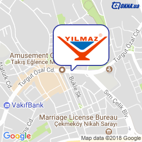 Yilmaz Makina on the map Yilmaz Makina on the map