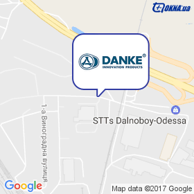 Danke TM на мапі